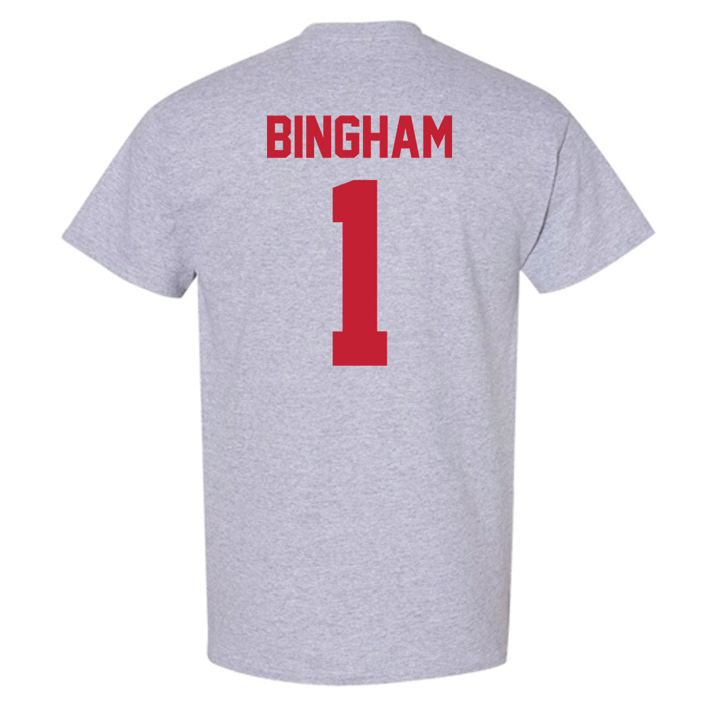 Ferris State - NCAA Men's Basketball : Mykel Bingham - Classic Shersey T-Shirt-1