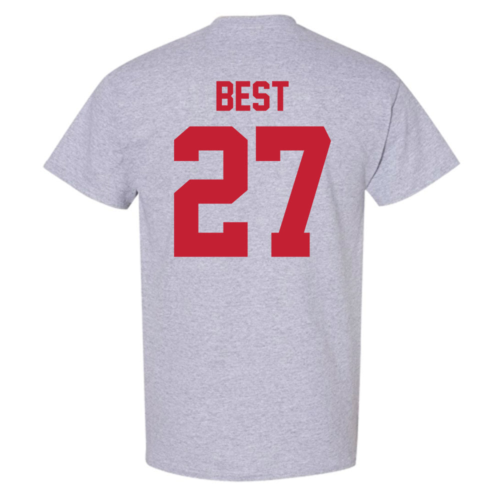 Ferris State - NCAA Men's Ice Hockey : Gavin Best - Classic Shersey T-Shirt-1