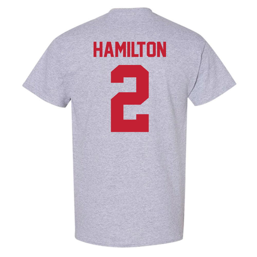 Ferris State - NCAA Men's Basketball : Tyler Hamilton - Classic Shersey T-Shirt-1