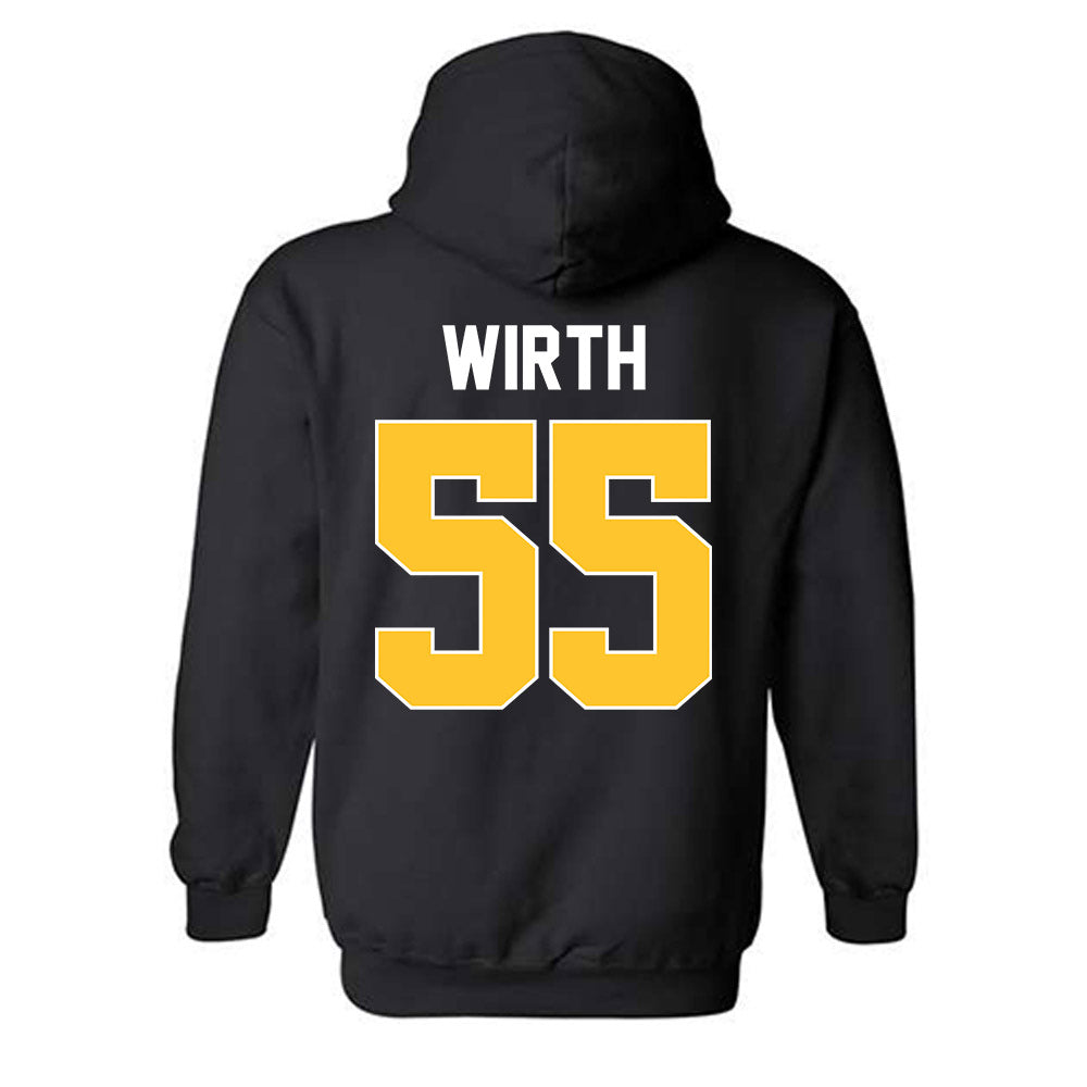 Ferris State - NCAA Women's Basketball : Alyssa Wirth - Classic Shersey Hooded Sweatshirt-1