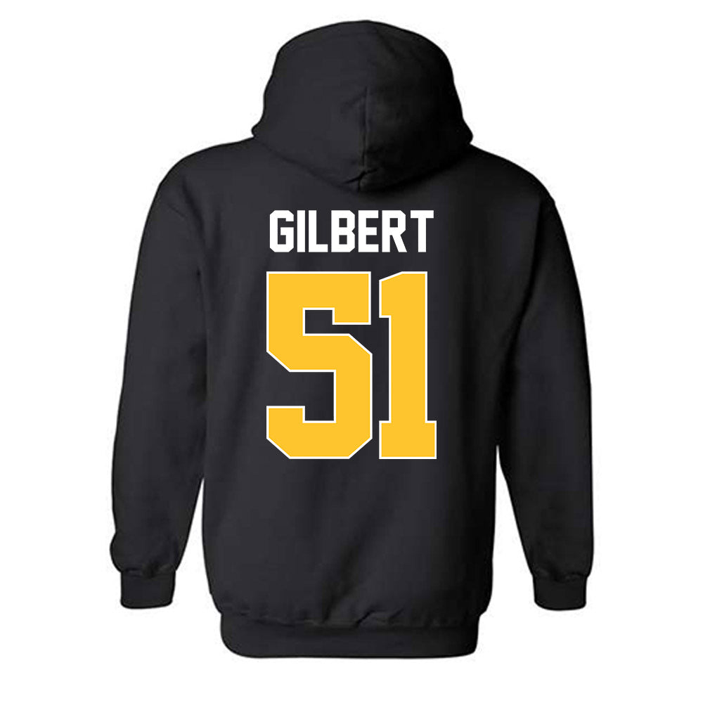 Ferris State - NCAA Football : DJ Gilbert - Classic Shersey Hooded Sweatshirt-1