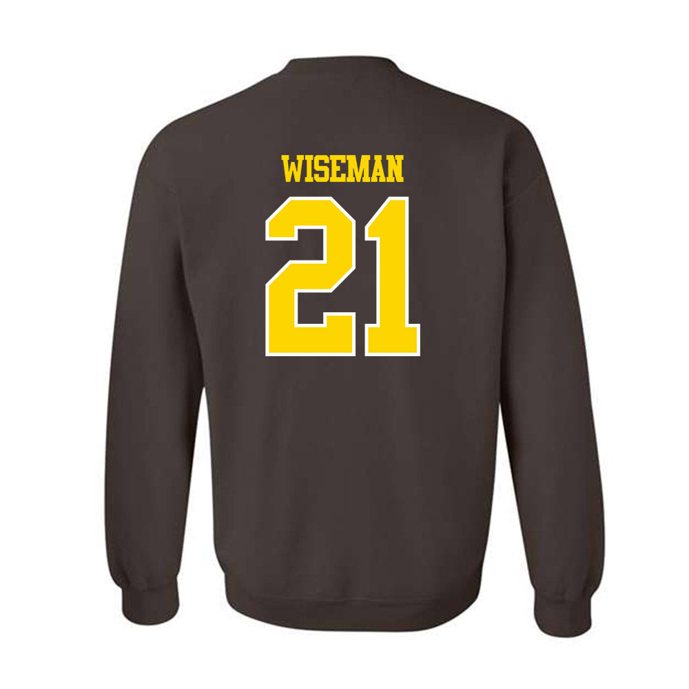 Western Michigan - NCAA Women's Basketball : Faith Wiseman - Classic Shersey Crewneck Sweatshirt-1