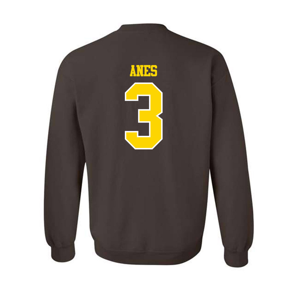 Western Michigan - NCAA Football : Brenden Anes - Classic Shersey Crewneck Sweatshirt-1