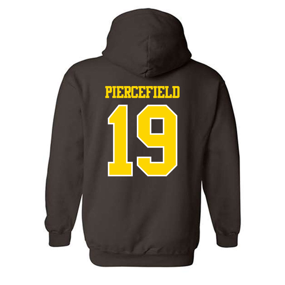 Western Michigan - NCAA Women's Volleyball : Carley Piercefield - Classic Shersey Hooded Sweatshirt-1
