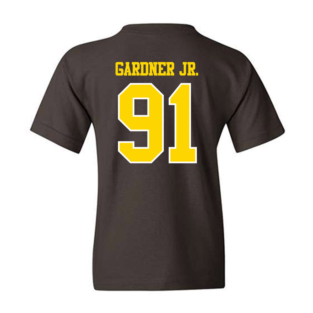 Western Michigan - NCAA Football : Scoop Gardner Jr. - Classic Shersey Youth T-Shirt-1