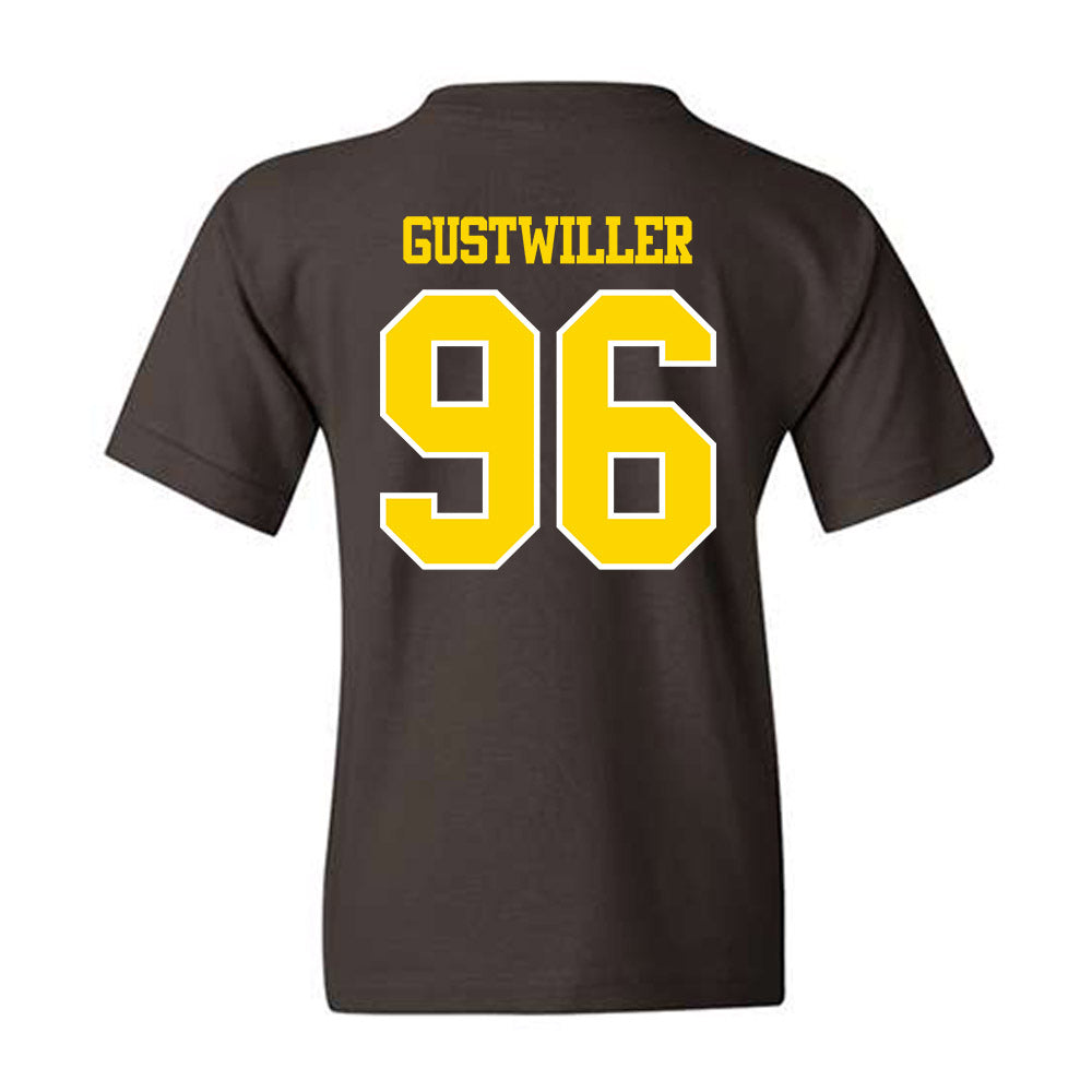 Western Michigan - NCAA Football : Dalton Gustwiller - Classic Shersey Youth T-Shirt-1