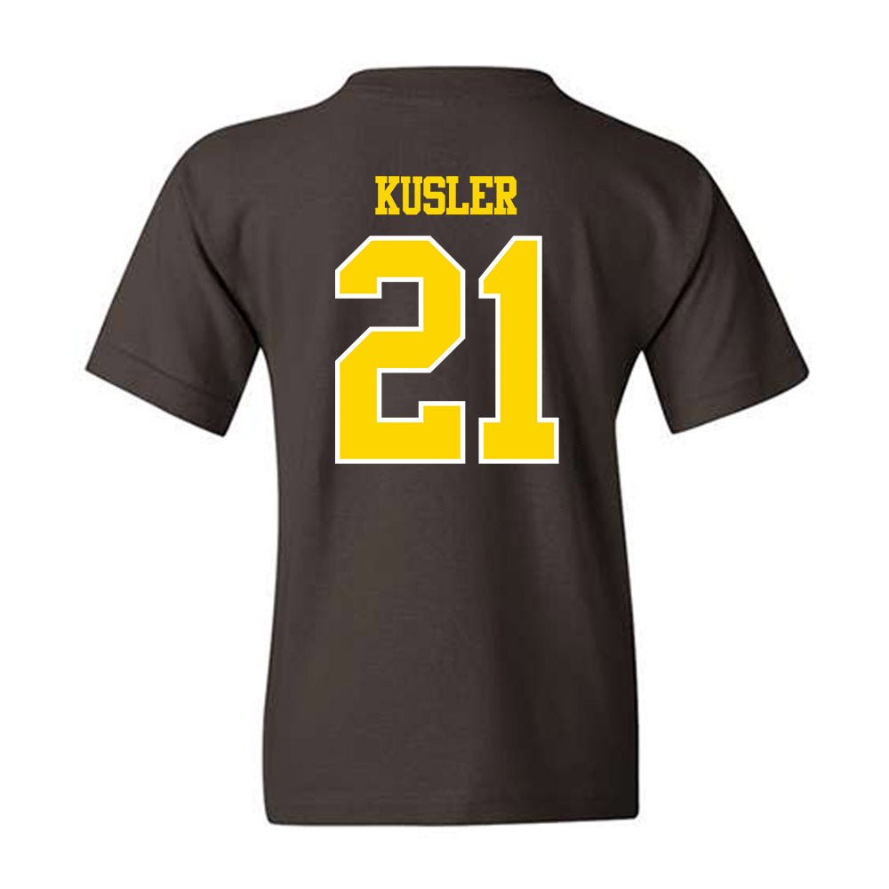 Western Michigan - NCAA Men's Ice Hockey : Ryan Kusler - Classic Shersey Youth T-Shirt-1