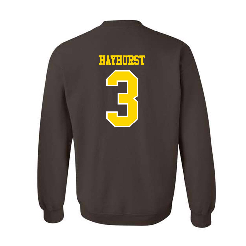 Western Michigan - NCAA Men's Basketball : Tanner Hayhurst - Classic Shersey Crewneck Sweatshirt-1