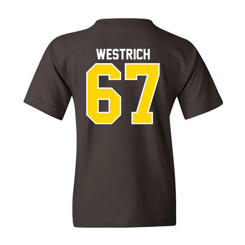 Western Michigan - NCAA Football : Ryan Westrich - Classic Shersey Youth T-Shirt-1