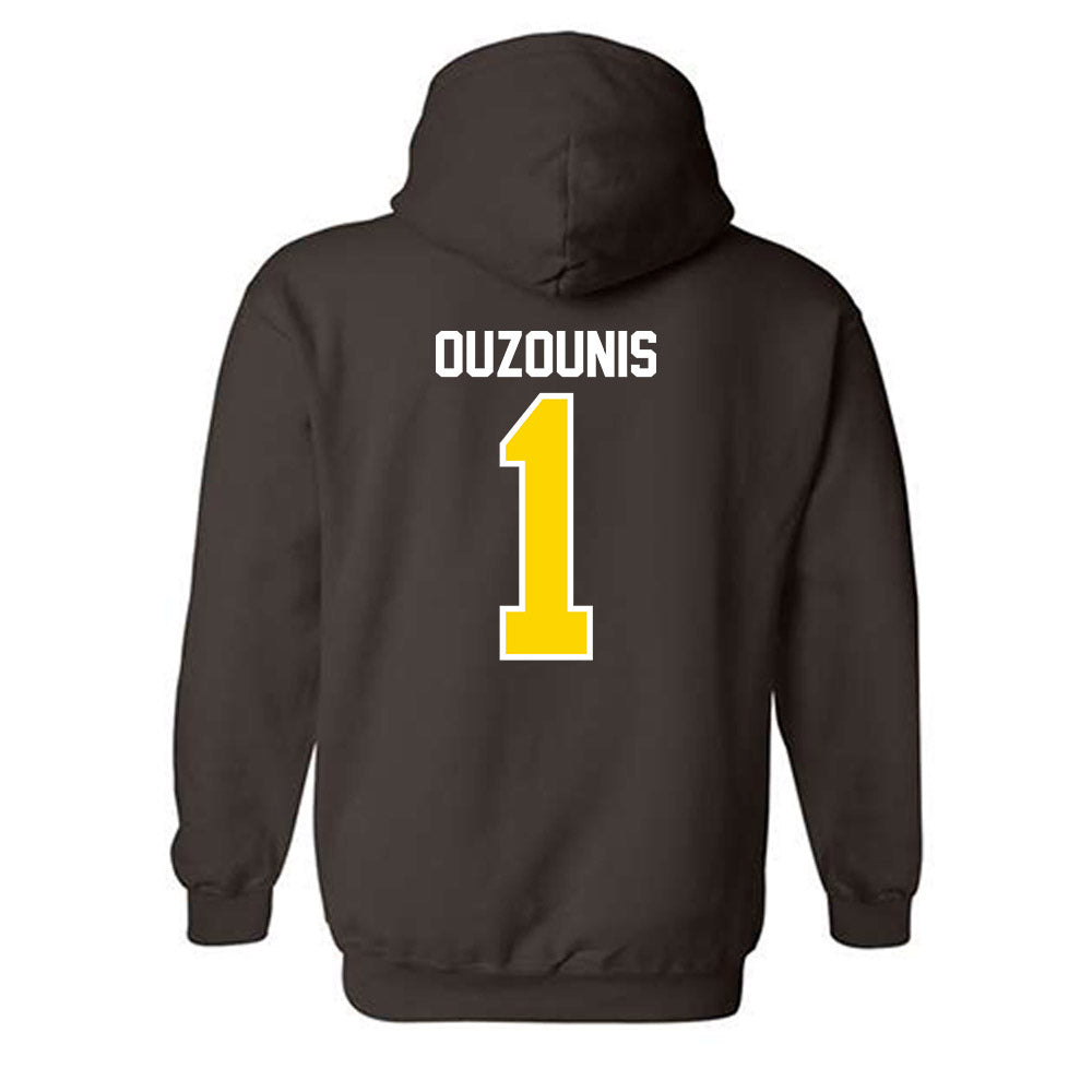 Western Michigan - NCAA Men's Soccer : Alessandro Ouzounis - Classic Shersey Hooded Sweatshirt-1