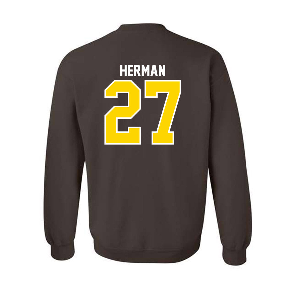Western Michigan - NCAA Softball : Hannah Herman - Classic Shersey Crewneck Sweatshirt-1