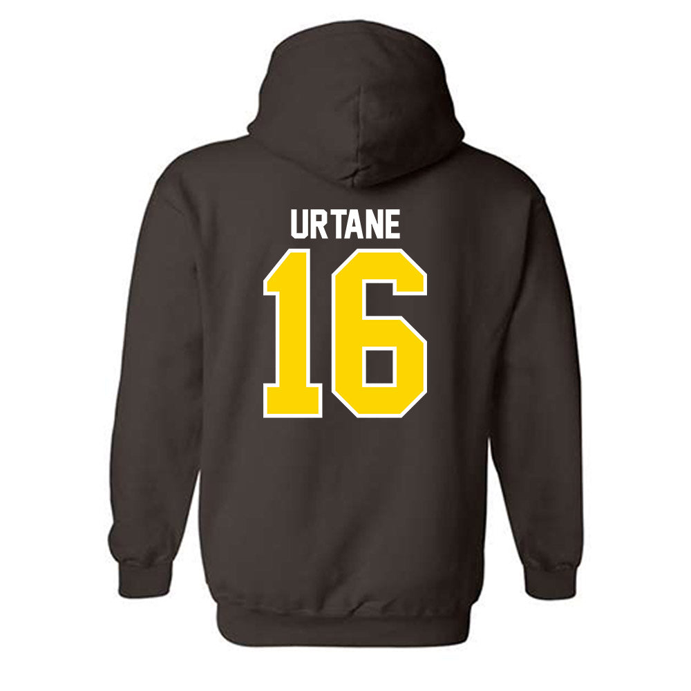 Western Michigan - NCAA Women's Basketball : Adelina Urtane - Classic Shersey Hooded Sweatshirt-1