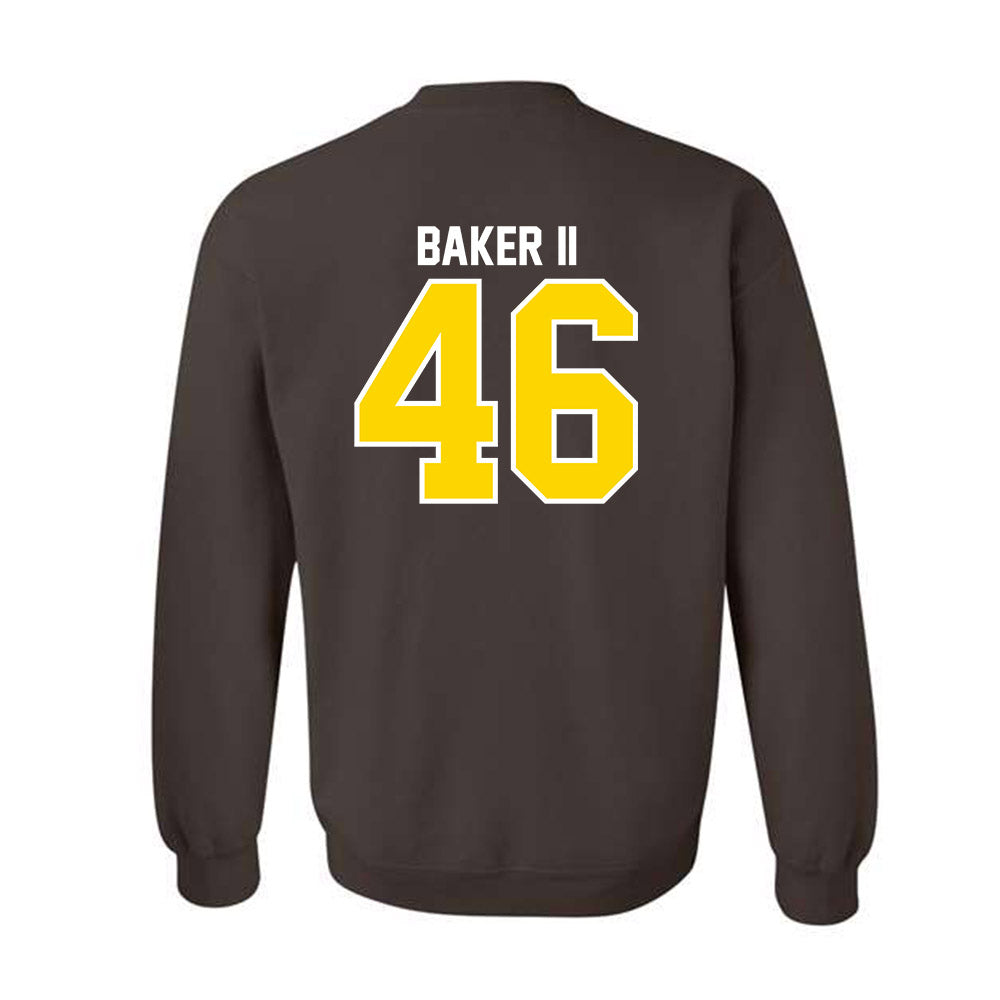 Western Michigan - NCAA Football : Max Baker II - Classic Shersey Crewneck Sweatshirt-1