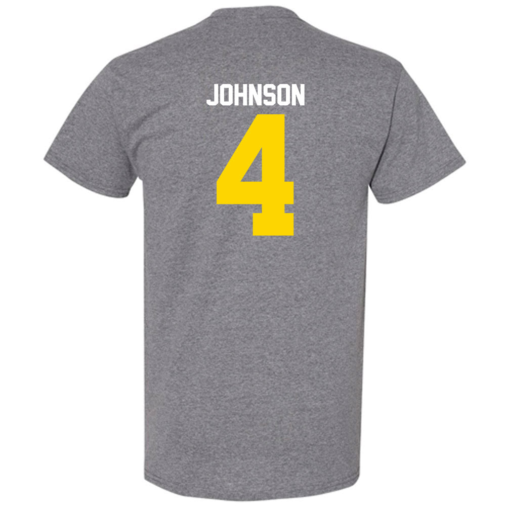 Western Michigan - NCAA Men's Basketball : Ben Johnson - Classic Shersey T-Shirt-1