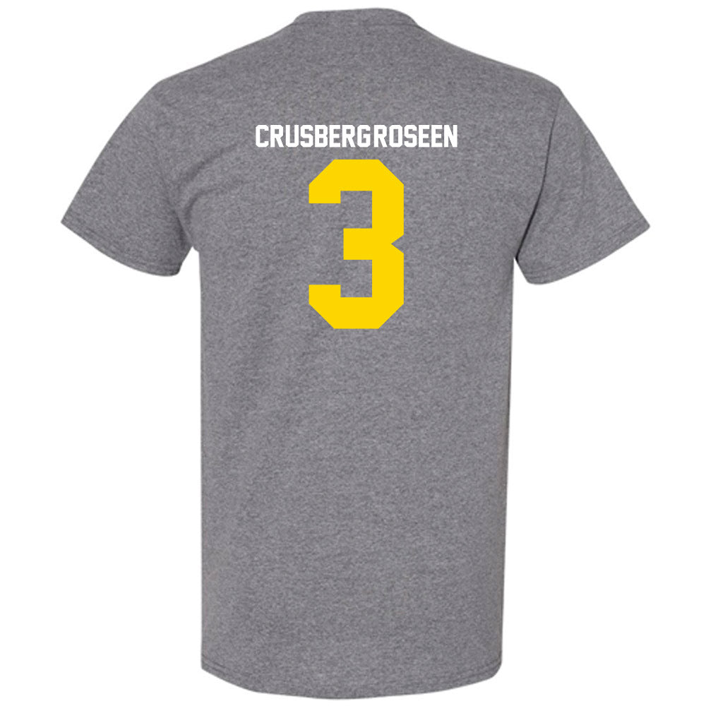 Western Michigan - NCAA Men's Ice Hockey : Cole Crusberg-Roseen - Classic Shersey T-Shirt-1