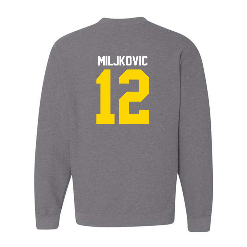 Western Michigan - NCAA Women's Basketball : Isabella Miljkovic - Classic Shersey Crewneck Sweatshirt-1