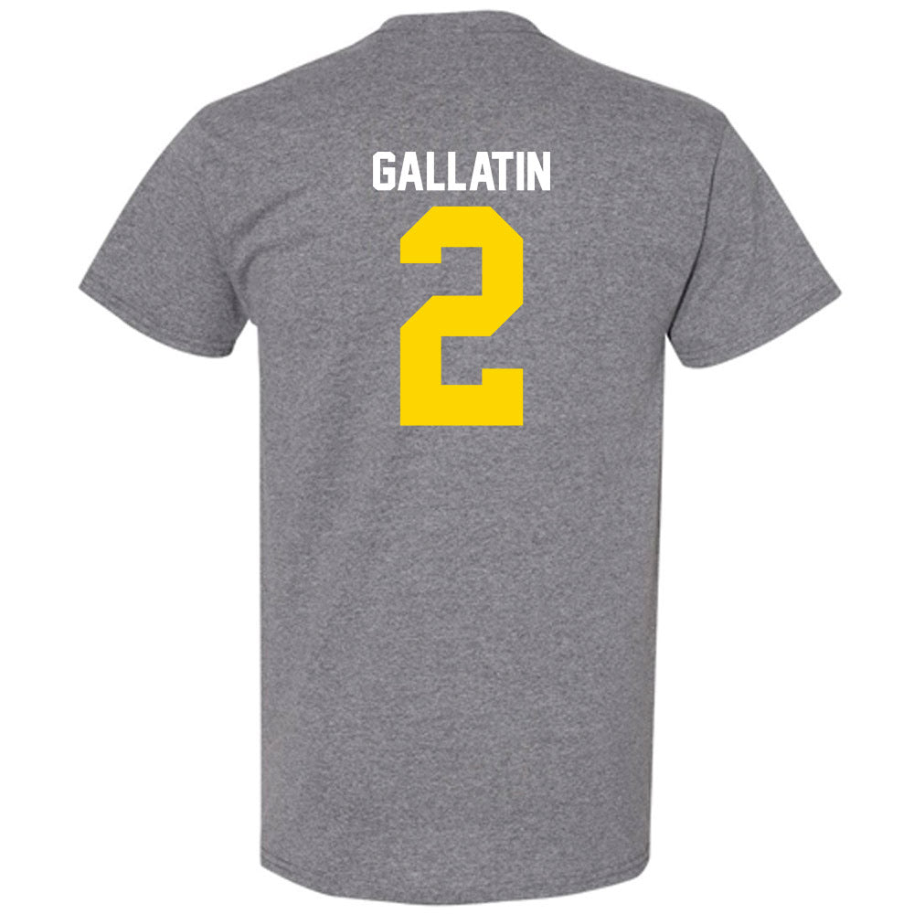 Western Michigan - NCAA Men's Ice Hockey : Grady Gallatin - Classic Shersey T-Shirt-1