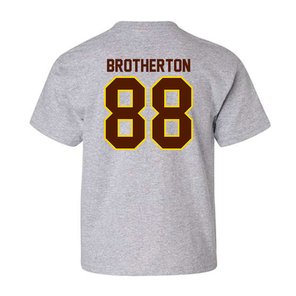 Western Michigan - NCAA Football : Ryan Brotherton - Classic Shersey Youth T-Shirt-1