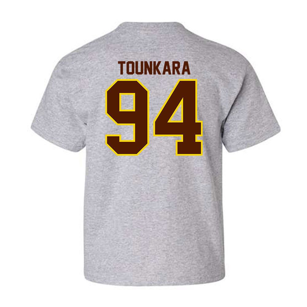 Western Michigan - NCAA Football : Ahmed Tounkara - Classic Shersey Youth T-Shirt-1