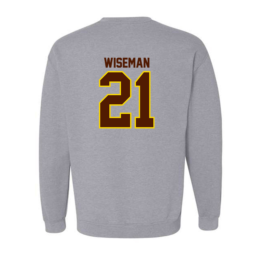 Western Michigan - NCAA Women's Basketball : Faith Wiseman - Classic Shersey Crewneck Sweatshirt-1