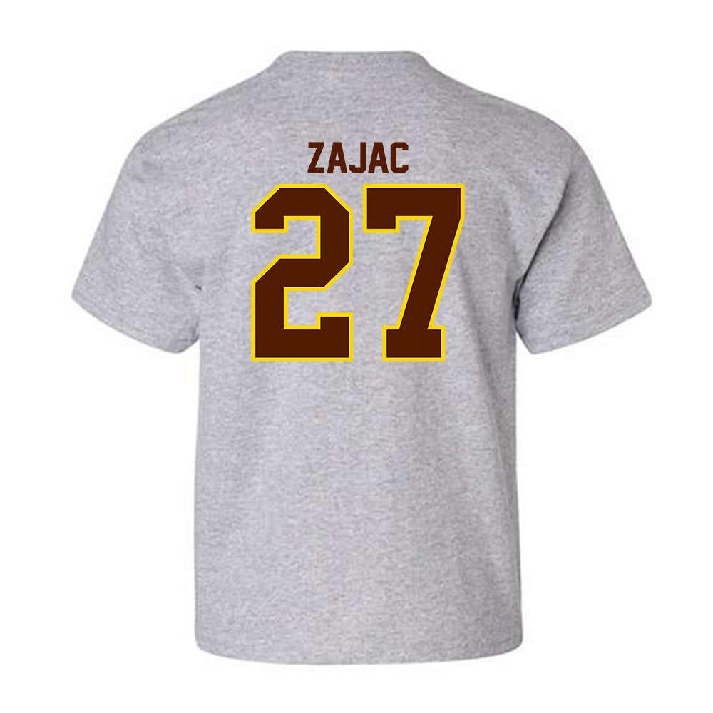 Western Michigan - NCAA Baseball : Nolan Zajac - Classic Shersey Youth T-Shirt-1