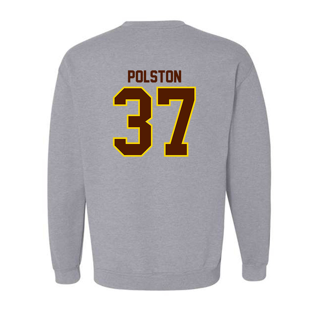 Western Michigan - NCAA Men's Ice Hockey : Michael Polston - Classic Shersey Crewneck Sweatshirt-1