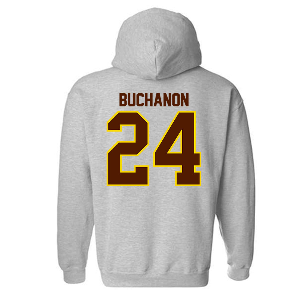 Western Michigan - NCAA Women's Basketball : Kaylyn Buchanon - Classic Shersey Hooded Sweatshirt-1
