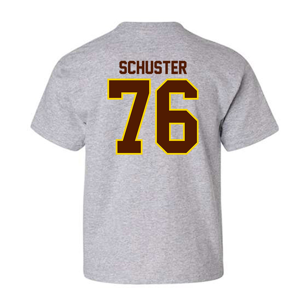 Western Michigan - NCAA Football : Chad Schuster - Classic Shersey Youth T-Shirt-1