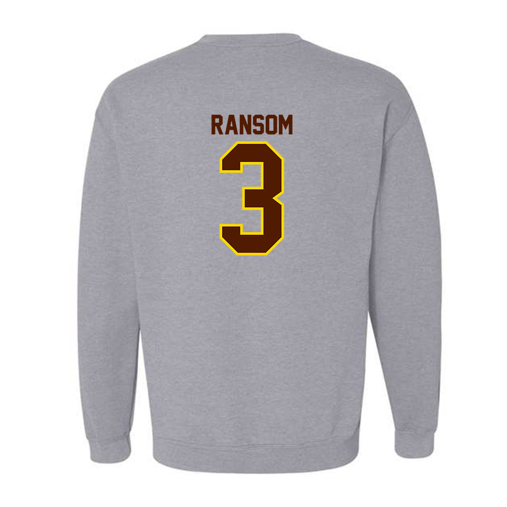 Western Michigan - NCAA Women's Basketball : Zuri Ransom - Classic Shersey Crewneck Sweatshirt-1