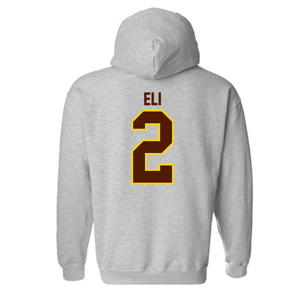 Western Michigan - NCAA Men's Basketball : Joshua Eli - Classic Shersey Hooded Sweatshirt-1