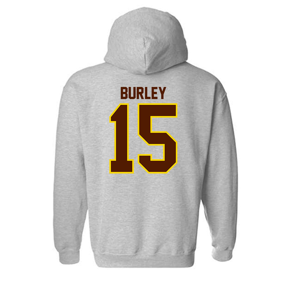 Western Michigan - NCAA Football : Kedrick Burley - Classic Shersey Hooded Sweatshirt-1