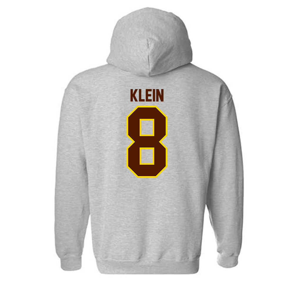 Western Michigan - NCAA Men's Soccer : Jordan Klein - Classic Shersey Hooded Sweatshirt-1
