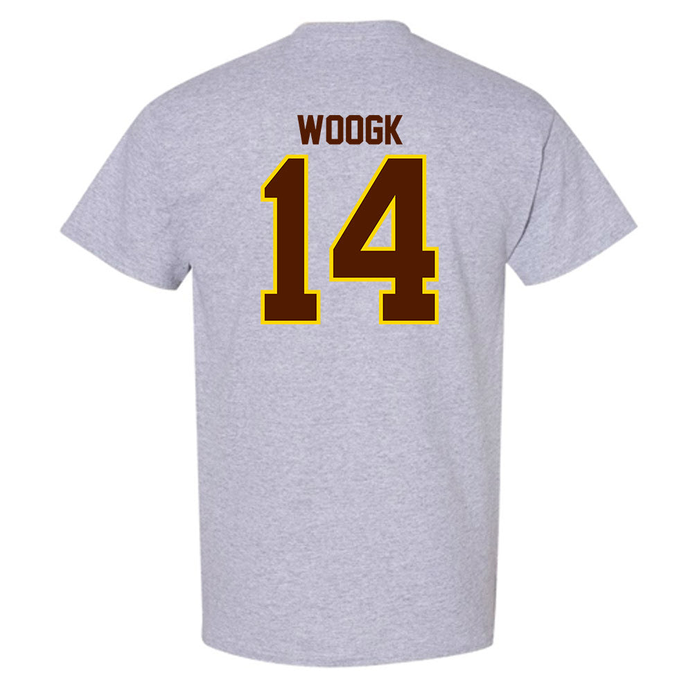 Western Michigan - NCAA Men's Ice Hockey : Colby Woogk - Classic Shersey T-Shirt-1