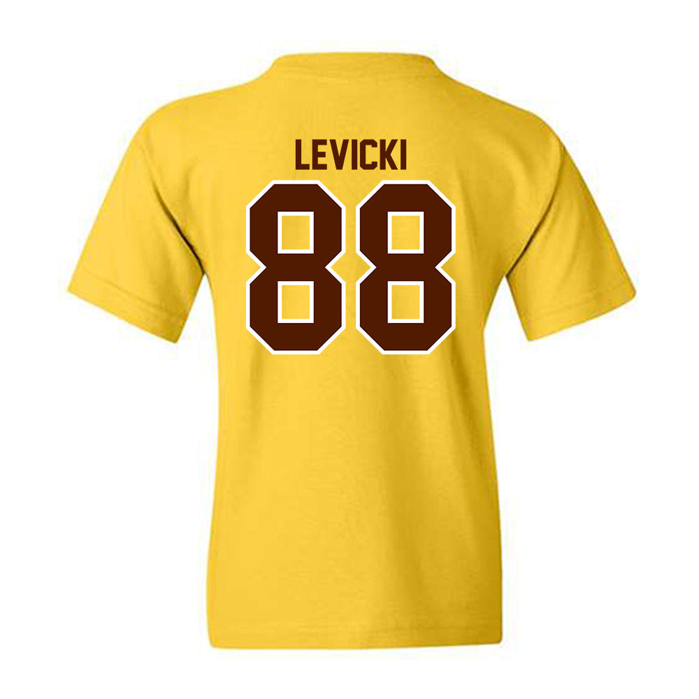 Western Michigan - NCAA Football : Nate Levicki - Classic Shersey Youth T-Shirt-1