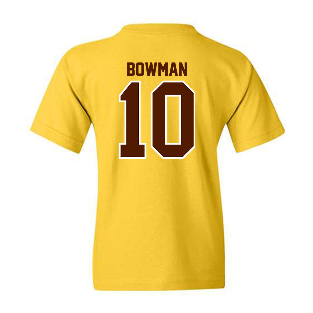 Western Michigan - NCAA Women's Soccer : Sophia Bowman - Classic Shersey Youth T-Shirt-1