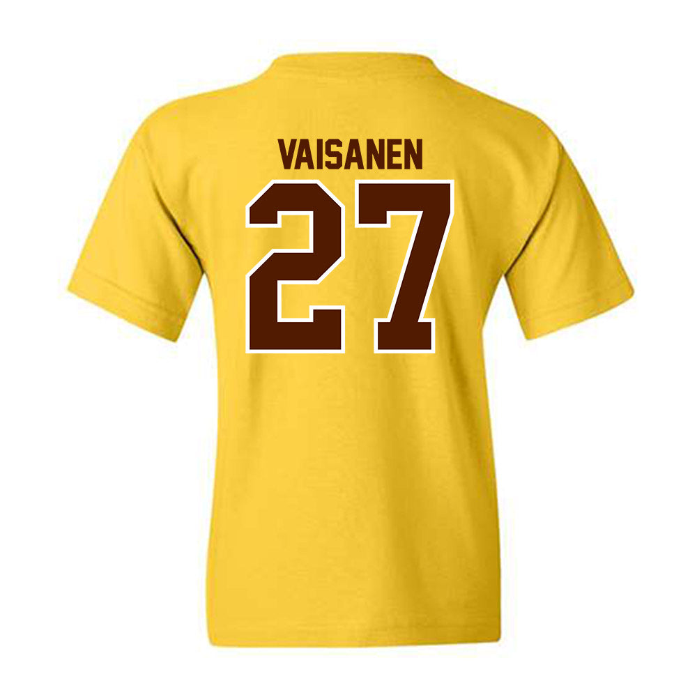 Western Michigan - NCAA Men's Ice Hockey : Joona Vaisanen - Classic Shersey Youth T-Shirt-1