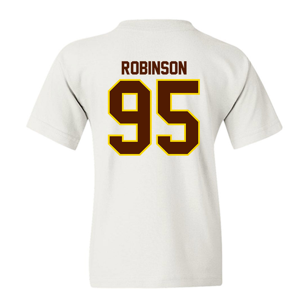 Western Michigan - NCAA Football : DeShawn Robinson - Classic Shersey Youth T-Shirt-1