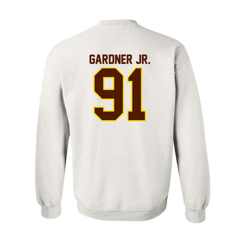 Western Michigan - NCAA Football : Scoop Gardner Jr. - Classic Shersey Crewneck Sweatshirt-1