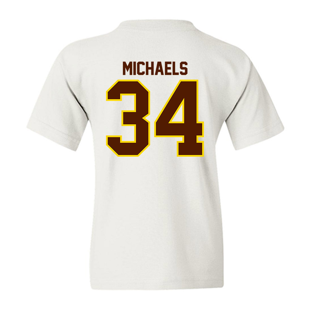 Western Michigan - NCAA Men's Ice Hockey : Owen Michaels - Classic Shersey Youth T-Shirt-1