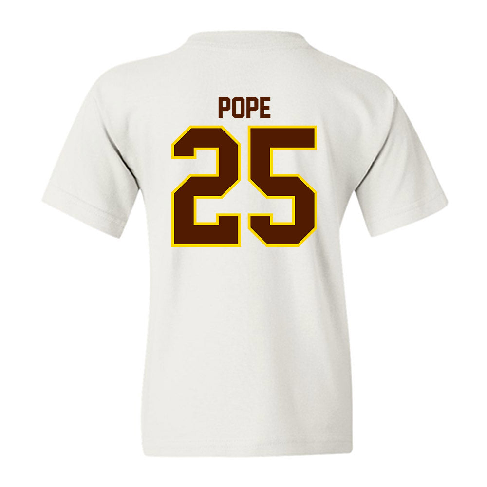 Western Michigan - NCAA Football : Joey Pope - Classic Shersey Youth T-Shirt-1