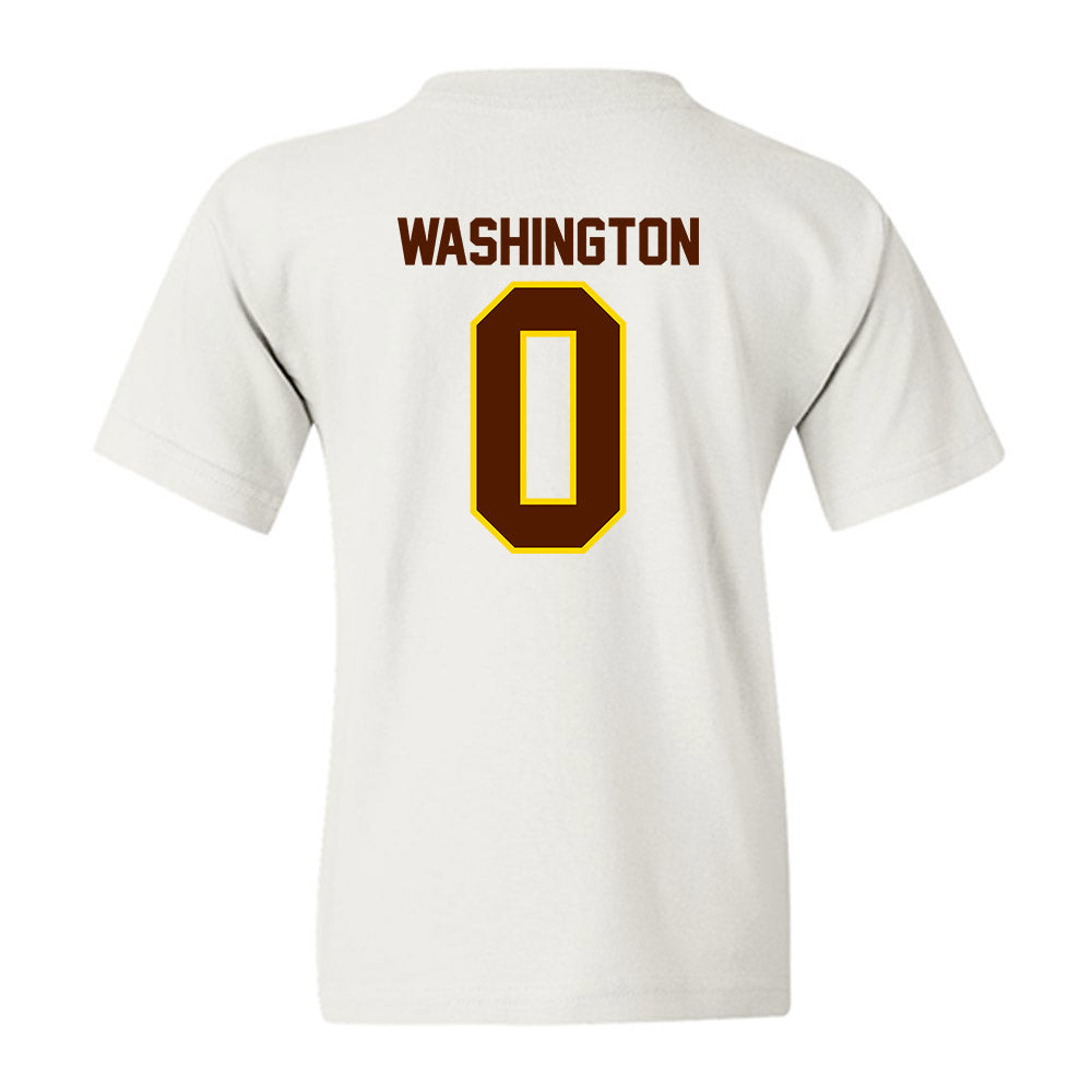 Western Michigan - NCAA Men's Basketball : Jaylen Washington - Classic Shersey Youth T-Shirt-1
