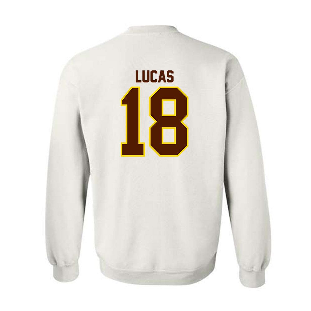 Western Michigan - NCAA Football : Elijah Lucas - Classic Shersey Crewneck Sweatshirt-1