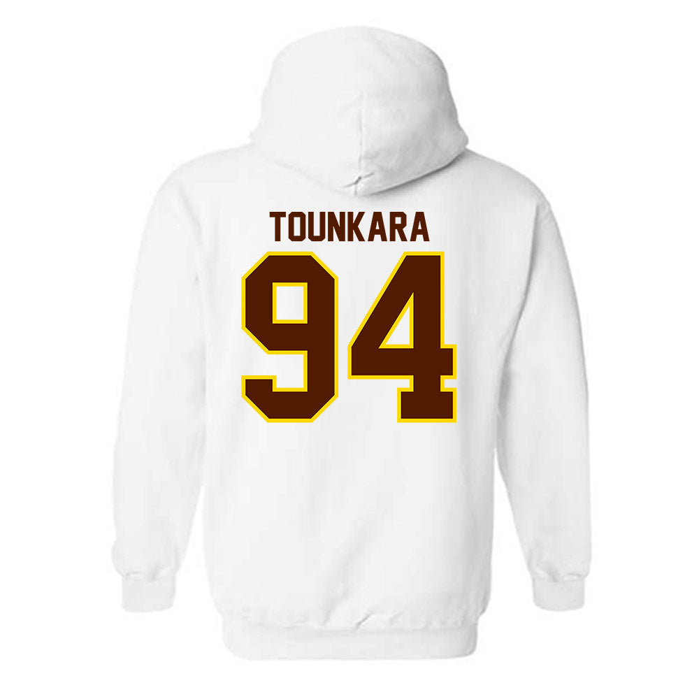 Western Michigan - NCAA Football : Ahmed Tounkara - Classic Shersey Hooded Sweatshirt-1