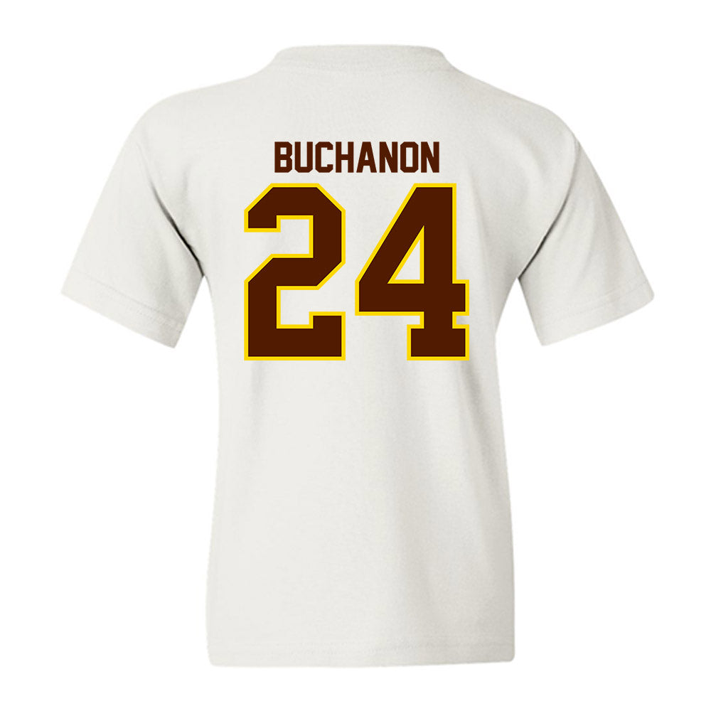 Western Michigan - NCAA Women's Basketball : Kaylyn Buchanon - Classic Shersey Youth T-Shirt-1