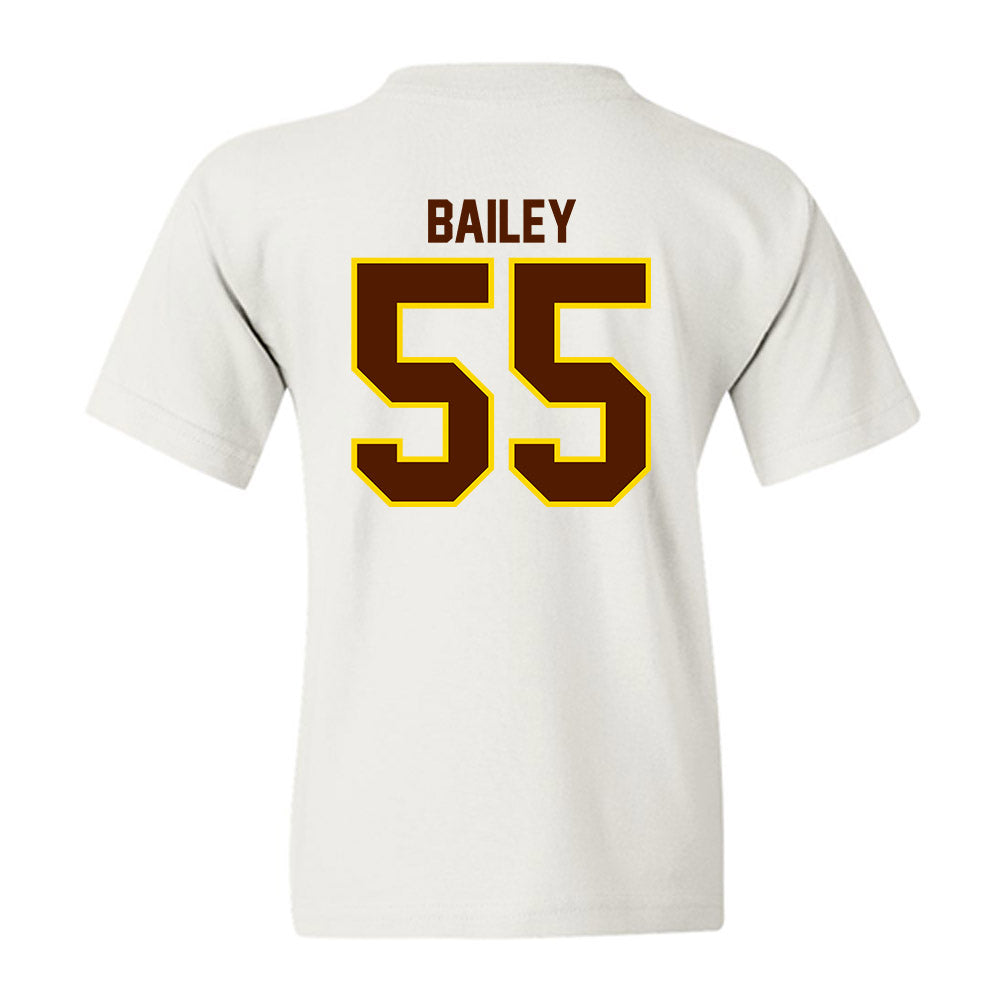 Western Michigan - NCAA Football : Jacob Bailey - Classic Shersey Youth T-Shirt-1