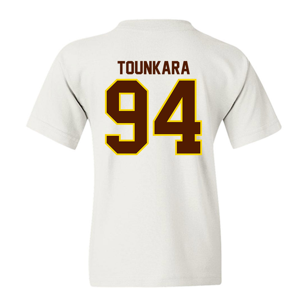Western Michigan - NCAA Football : Ahmed Tounkara - Classic Shersey Youth T-Shirt-1
