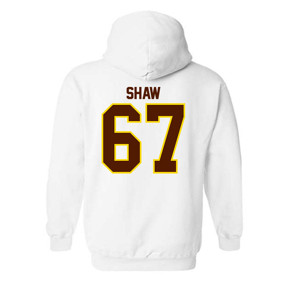 Western Michigan - NCAA Football : Trevor Shaw - Classic Shersey Hooded Sweatshirt-1
