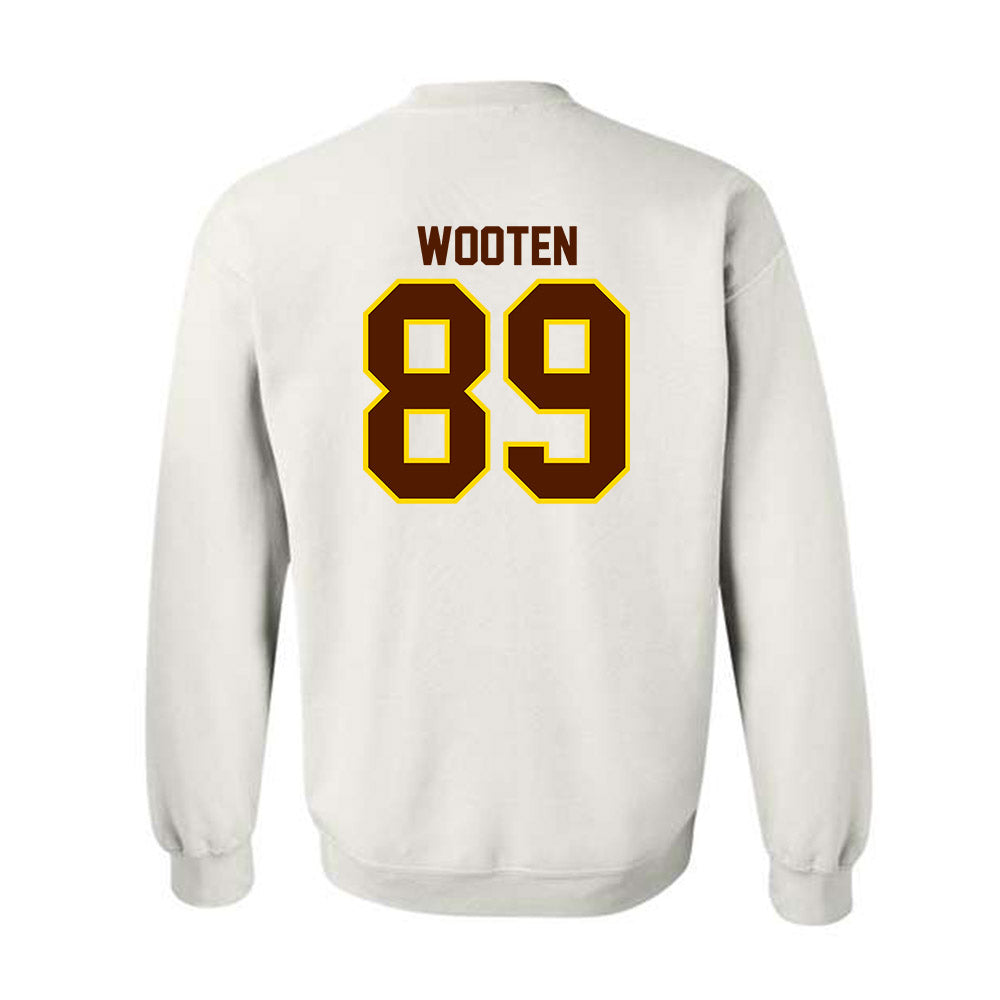 Western Michigan - NCAA Football : Brennan Wooten - Classic Shersey Crewneck Sweatshirt-1