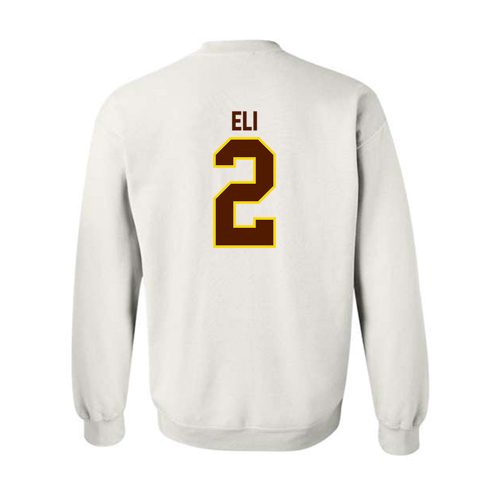 Western Michigan - NCAA Men's Basketball : Joshua Eli - Classic Shersey Crewneck Sweatshirt-1