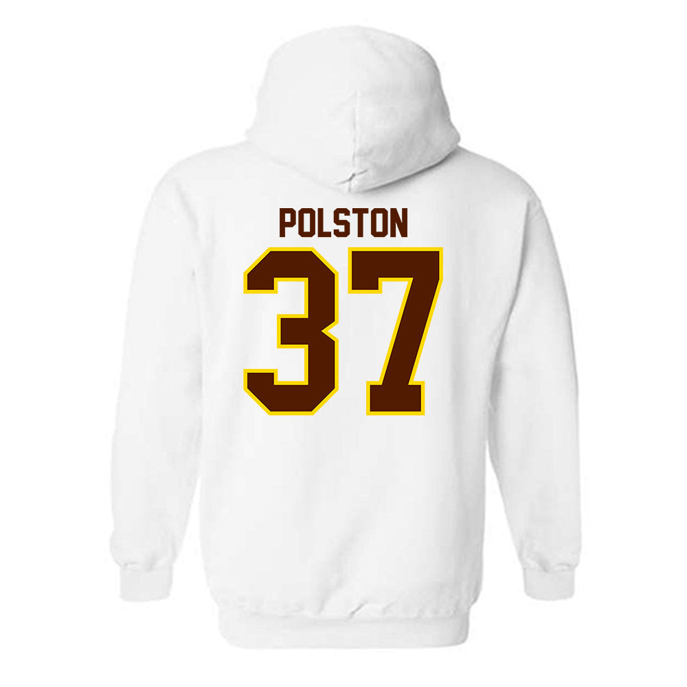 Western Michigan - NCAA Men's Ice Hockey : Michael Polston - Classic Shersey Hooded Sweatshirt-1